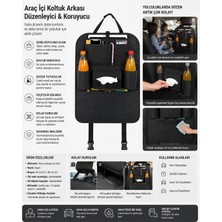 Astraltech Okavango Koltuk Arkası Düzenleyici, Eşya Düzenleyici Oto Koltuk Arkalığı Organize
