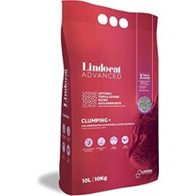 Astraltech Lindocat Advanced Ekstra Güçlü Topaklanan Kokusuz Gri Kedi Kumu 10 kg