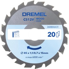 Astraltech Dremel Blueprint CS12V (CS500) 85MM Ahşap Testere Bıçağı