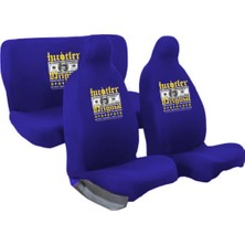 Astraltech Mirsepet Fiat Marengo Oto Koltuk Kılıfı Lacivert 4 Parça Tasarım Logo Hustle