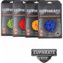 Astraltech Euphrate Kfz Mikrofiber Arka Tarafı Mikrofiber Bez Oto Yıkama Eldiveni 23X18 E-13WH-2318-25