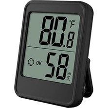 Astraltech MC40 Dijital Termometre Iç Mekan Oda Sıcaklık Nem Ölçer LED Monitör Higrometre Isı Ölçer Derece