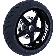 Astraltech Gp Racing Süt Beyaz Iç Jant Şeridi Sticker