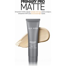 12 Saat Kalıcı Pürüzsüz ve Mat Görünüm Sağlayan Nemlendirici Mat Makyaj Bazı - Primary Pro Matte