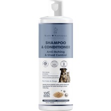 Astraltech Kahu Naturals Kaşıntı Tüy Dökülme Karşıtı Organik Şampuan Nemlendirici,köpek ve Kedi, Yulaf, Inci P