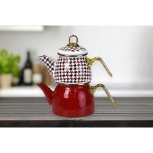 Astraltech Pr Home Forte Red Mini Model Emaye Çaydanlık