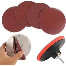 Astraltech Cırt Zımpara Seti + Matkap Aparatı 115 mm (10 Parça)