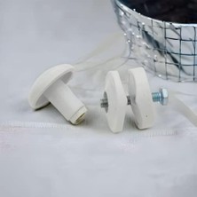 Havlupan Rayları Için Havlu ve Bornoz Askısı Beyaz