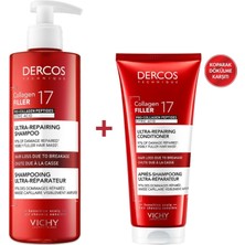 Vichy Dercos Collagen 17 Filler Şampuan 400 Ml+ Saç Kremi 200ML