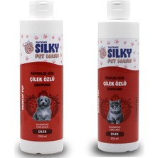 Astraltech Silkypetwash - Köpek ve Kedilere Özel Doğal Çilek Özlü Şampuan - 250ML