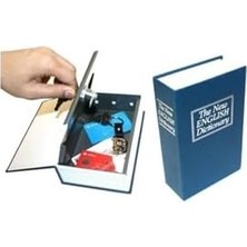 3D Kitap Şeklinde Gizli Kasa Kumbara Mavi, Kumbara
