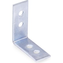 Astraltech BADEM10 Mobilya Dolap Köşe Bağlantı Sabitleme L Demir Gönye 35X35X15 mm (10 Adet)