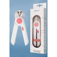 Astraltech Işıklı Kedi Köpek Tırnak Makası Pet Evcil Hayvanları Için Korumalı Led'li Törpülü Tırnak Makası (Pe