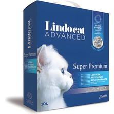 Astraltech Lindocat Premium Extra Güçlü Topaklanan Kokusuz Kedi Kumu 10L