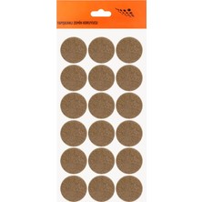 Astraltech BADEM10 Nobel Masa Sandalye Parke Zemin Keçe Yapışkanlı 35 mm (18'li Paket)