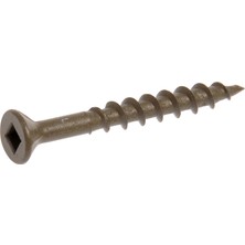 Astraltech Hillman 48275 Kahverengi Kare Tahrik Güverte Vidaları (# 9 x 3 Inç) - 250 Parça