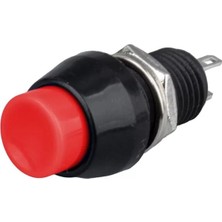 Renas Store IC-191 Kırmızı 2 Pin Basmalı On-Off Anahtar Buton 10MM