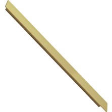 Astraltech Lüks Kanallı Mat Altın 125CM Metal Mobilya Gardırop Çekmece Dolap Kapak Kulpu Kulbu Modern Kulp