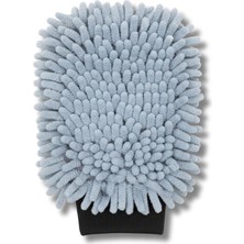 Astraltech Romofy Profesyonel Şönil Mikrofiber Oto Yıkama Eldiveni - Çift Taraflı, Çizmez ve Ultra Emici - Ara
