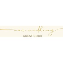 Astraltech Elegance Captured: Mr. And Mrs. Wedding Guest Book - Opulent Luxury Design With Cream Paper - 149 P