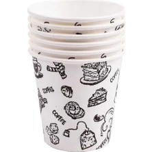 Hobibahçem 307 Karton Bardak 7 Oz 6 Lı