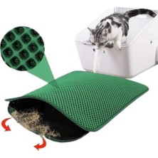 Astraltech Bypet Kedi Tuvaleti Önü Elekli Kedi Kumu Paspası 60 x 40 cm