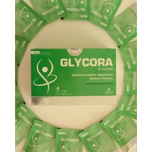 GLYCORA - Gymnema, Inositol, Magnezyum ve Berberin Complex Bitkisel Takviye Edici Gıda -1 Paket×30 saşe