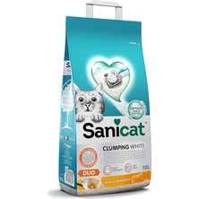 Astraltech Sanicat Duo Topaklanan Kedi Kumu Vanilya ve Mandalina 10L