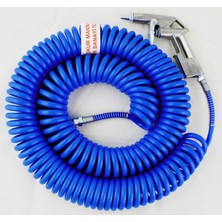 Astraltech Kompresör Spiral 15 Metre Hava Hortumu ve Tabancası