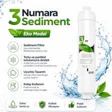 Hobibahçem 3 Numara Sediment Eko Model Su Arıtma Filtresi 408694803