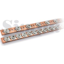 Simpa Kub-2,0/61 Nötr Topraklama Barası 61 Vida 2 x 15MM - 10 Adet