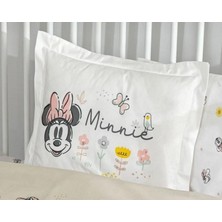 Taç Out Zorluteks Minnie Mause Bebek Yastık Kılıfı 1 Adet 35X45 cm