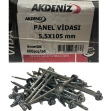 Astraltech Akdeniz Trapez Panel Vida 5.5X105 6mm 600 Lü Paket
