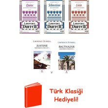 Can Yayınları Lawrence Durrell 5 Kitap Seti + Türk Klasiği Hediye