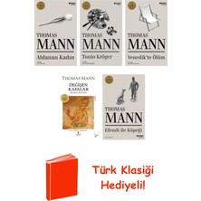 Can Yayınları Thomas Mann 5 Kitap Seti + Türk Klasiği Hediye