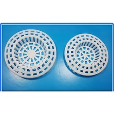 Akn 2'li Evye Lavabo Süzgeci Plastik Küvet Lavabo Süzgeç