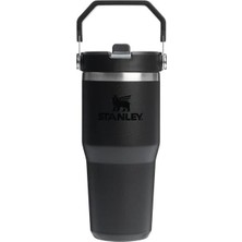 Stanley The Iceflow Flip Straw Pipetli Termos Bardak 0,41 Lt | Siyah