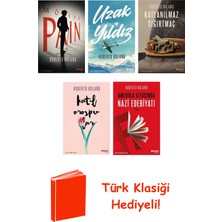 Can Yayınları Roberto Bolano 5 Kitap Seti + Türk Klasiği Hediye