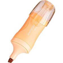 Mini Fosforlu Kalem Pastel Turuncu