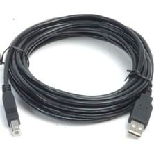 Yazıcı Printer USB Ara Bağlantı Kablosu USB 2.0 Yüksek Hız 5 Metre 4913