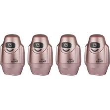 Sılgılı Kalemtıras Metalık Roze 4lu Set