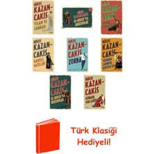 Can Yayınları Nikos Kazancakis 8 Kitap Seti + Türk Klasiği Hediye