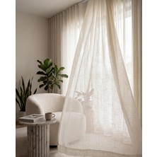 Süper Home Luci Tül Perde Ekru 300 x 270