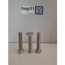 Belirtilmemiş M12*60 Inox Akb Civata 3 Lü