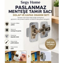 Segy Home 2 Adet Menteşe Tamir Seti Dolap Kapak Tamir Sacı