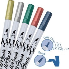 Online Calli.brush Kalem Set 5 Pcs. Metallic