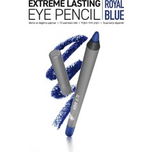 Alix Avien Uzun Süre Kalıcı Suya Dayanıklı Akma, Dağılma Yapmayan Mavi Göz Kalemi - Extreme Royal Blue