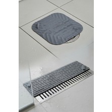Segy Home Omilife 2 Li Silikon Banyo ve Mutfak Gider Kapağı Koku Önleyici Mat - Böcek ve Kötü Koku Engelleyici Yer Süzgeci Kapağı
