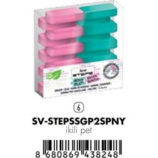 Steps Silgi Pastel Spmb-Nysl 2li Pet
