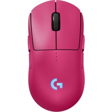 Logi Logitech Pro 2 Lıghtspeed Hero 2 32K Dpı Sensör 500+ IPS Pc/mac Için Kablosuz Oyun Mouse'u, Pembe(Kutusuz Sıfırkullanılmamış Ürün)
